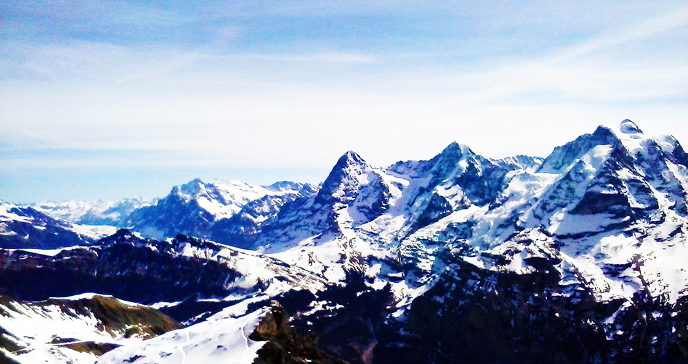 Jungfraujoch swiss alps
