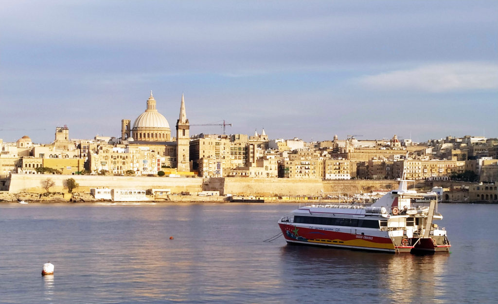 Valletta Skyline - Tara's Travels