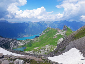 Swiss Alps Hiking View