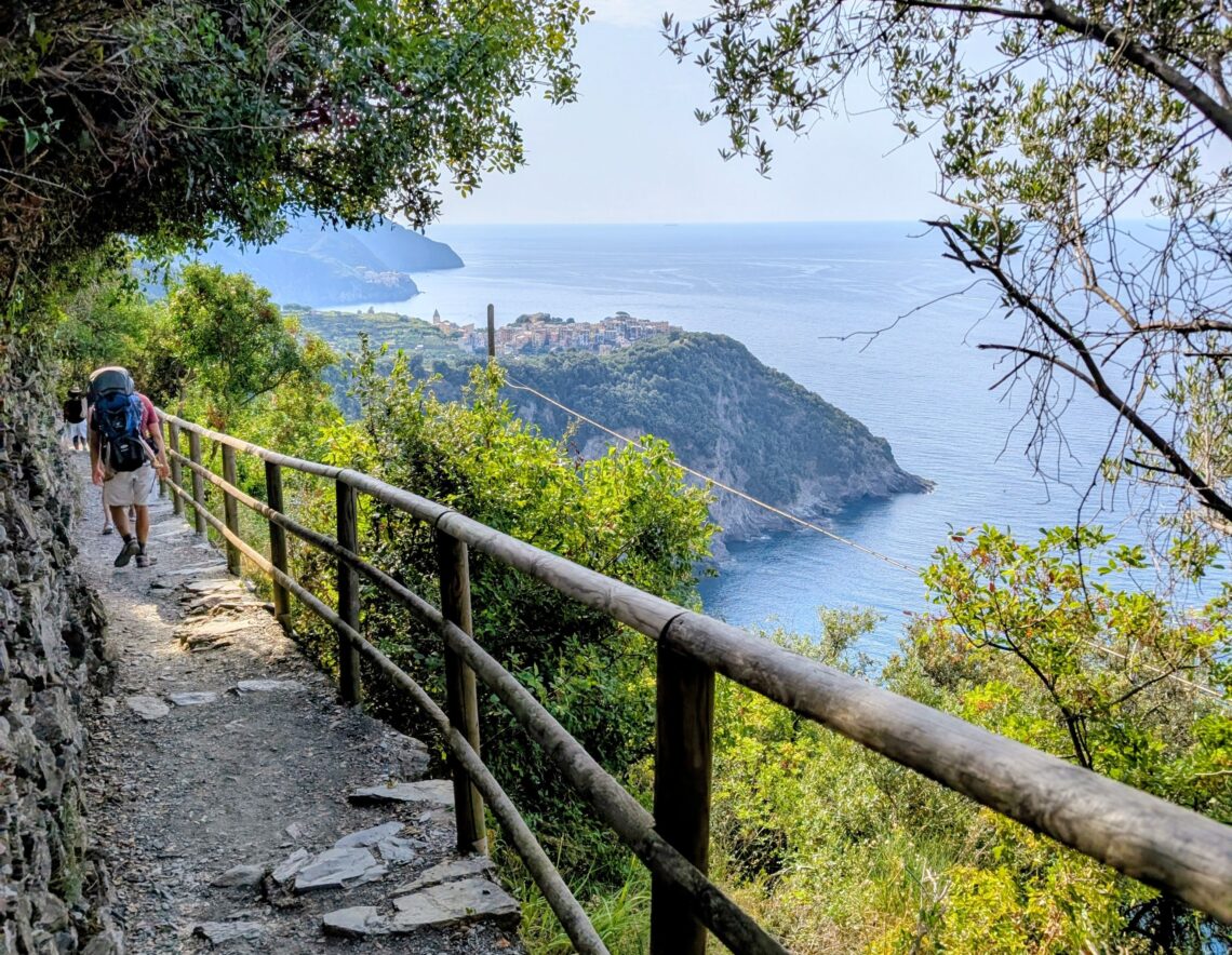 Hiking cinque terre Italy